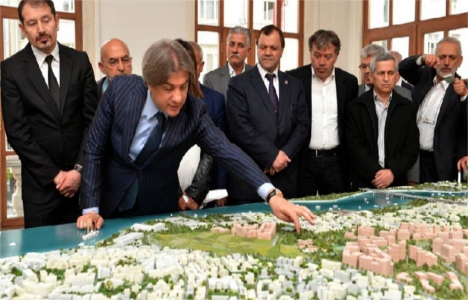 Ahmet Misbah Demircan mahalle muhtarıyla bir araya geldi!