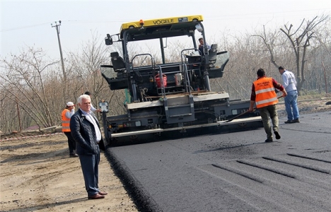 Karapürçek Tırcılar Kooperatifi’ne 2 bin ton asfalt!