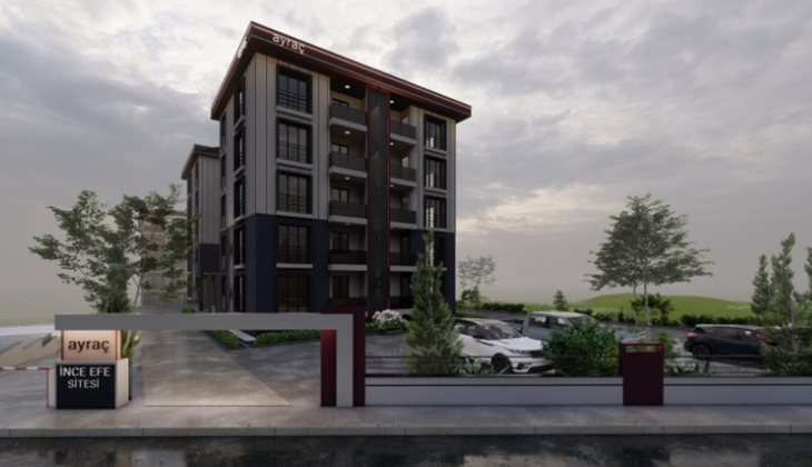 İnce Efe Sitesi’nde 2 milyon 850 bin TL’den başlayan fiyatlarla 2+1 fırsatı!
