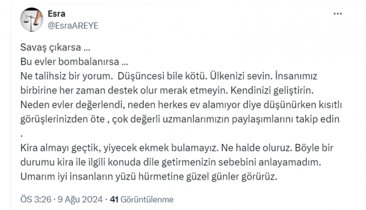 Mağdur ev sahibinden kiracı tepkisi: Son dönemin yeni yatırım aracı Milletin evinde kiracı olmak!