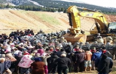 İzmir Kemalpaşa'da taşocağı eylemi!