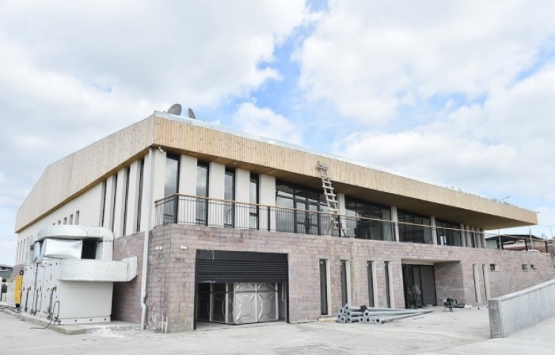 Foça Gerenköy Çok Amaçlı Salon'da son rötuşlar!