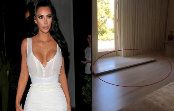 Kim Kardashian yatak odasına düzenek kurdu!