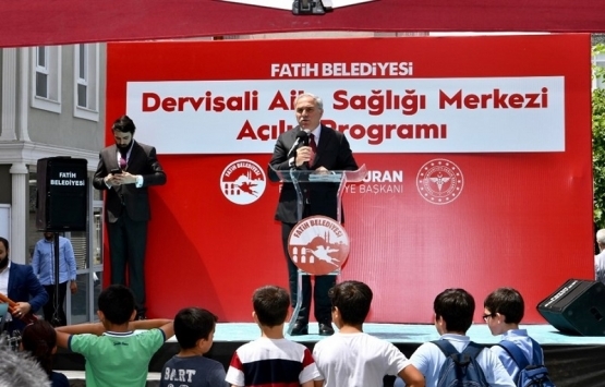 Fatih Dervişali Aile Sağlığı Merkezi açıldı!
