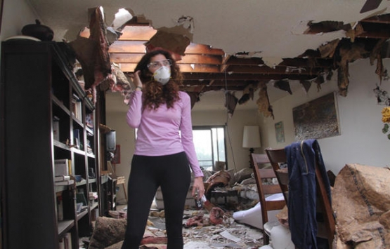 Blanca Blanco nun California daki evi kül oldu!