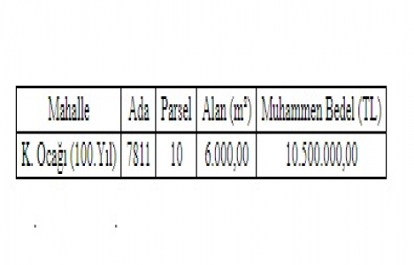 Çukurova da 10.5 milyon TL ye satılık arsa!