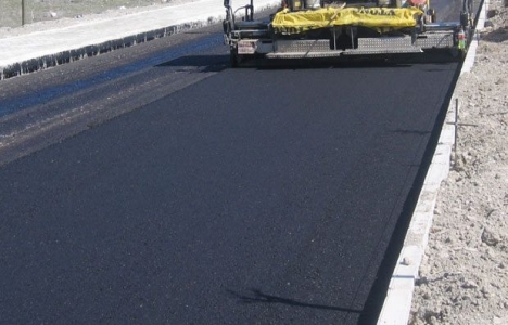 Ucuz ve çevreci asfaltın ilk denemesi yapıldı!