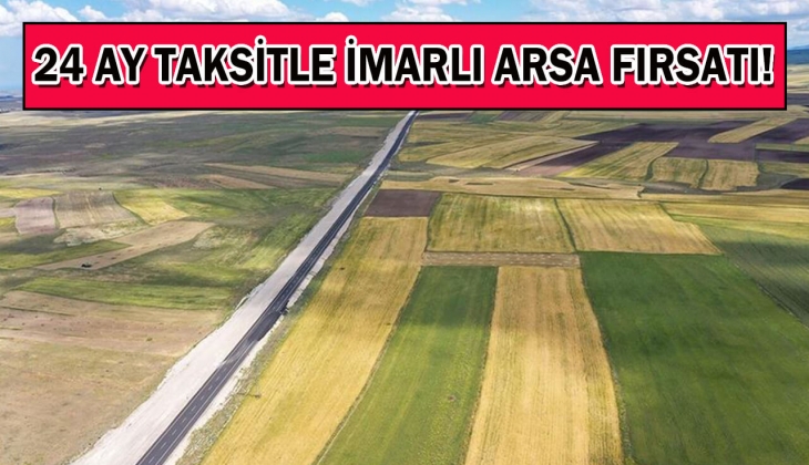 Konya Büyükşehir Belediyesi'nden arsa fırsatı! 24 ay taksitle imarlı arsa satıyor!