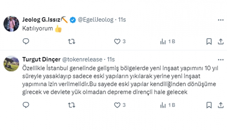 İstanbul da 600 binden fazla yapı 6.7 lik depremi bile kaldıramaz! Yeni yerler imara ve yapılaşmaya açılmamalı!