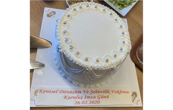 Kentsel Dönüşüm ve Şehircilik Vakfı kuruldu!