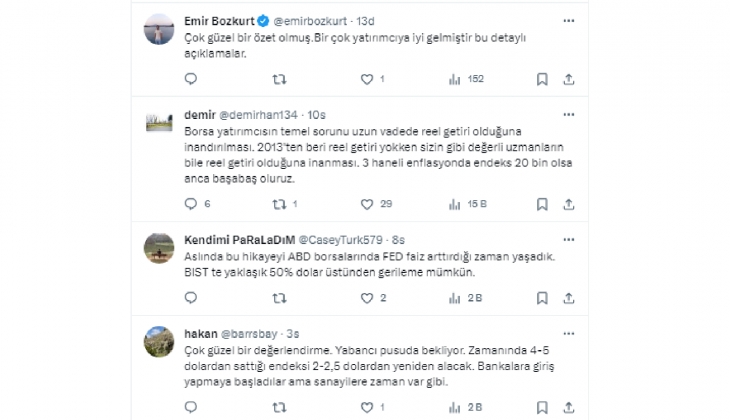 Borsanın tıkanarak aşağı doğru baskı yemesinin nedenleri nedir?