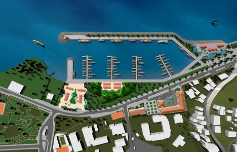 Beykoz Marina projesinin görselleri!