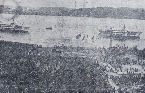 Boğaziçi Köprüsü'nün temeli böyle atıldı!