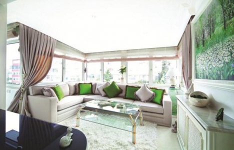 Ünlülerin evleri kaç metrekare?