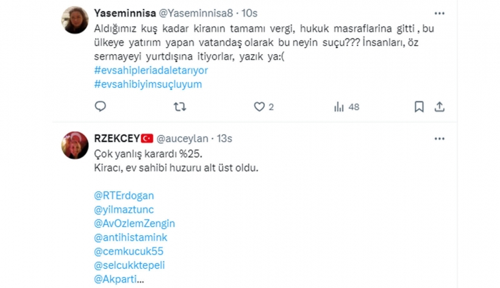 Ev sahipleri: Yüzde 25 zam sınırı çok yanlış bir karardı, her ev sahibi zengin değil! 