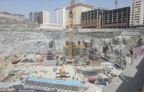Mekke Abraj Kudai Oteli nde inşaat yeniden başlıyor!