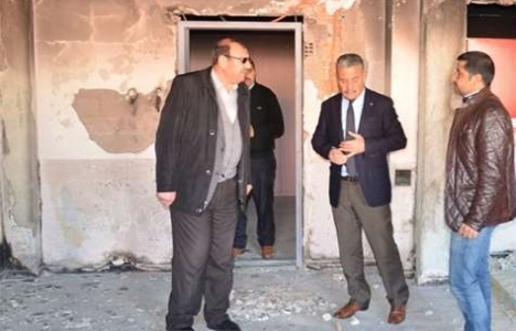 Tarsus Fahrettinpaşa Okulu'nda tadilat çalışması başladı!