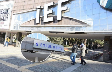 İzmir Kültürpark 9 Eylül kapısı yenilenmeyi bekliyor!