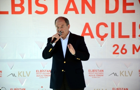 Kahramanmaraş Elbistan Devlet Hastanesi açılış