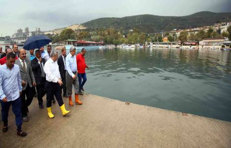 Kocaeli Hereke sahilindeki çalışmalar sürüyor!