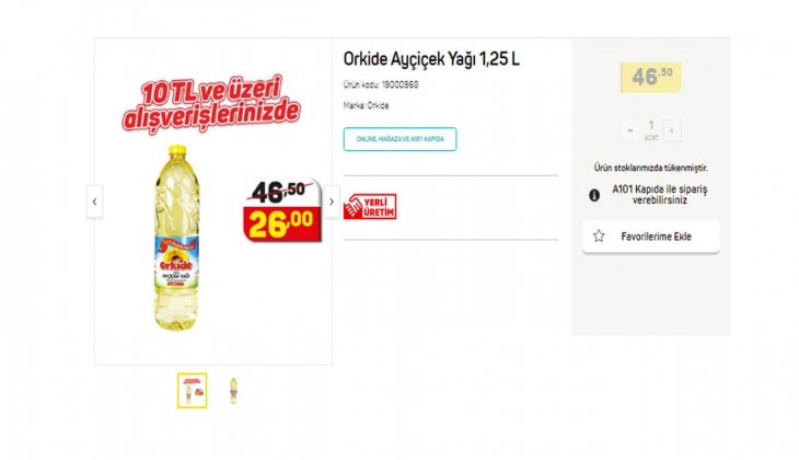Rusya dan ayçicek yağı taşıyan gemi geldi! Marketler fiyatlarda güncellemeye gitti! İşte 2022 fiyat listesi...