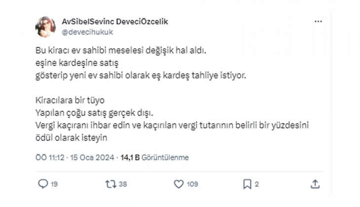 Ev sahipleri artık daireyi aile yakınlarına, şirketlerine satıyor: Tahliye bu şekilde yapılıyor! 