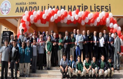 Soma'da 2 okulun açılış töreni yapıldı!