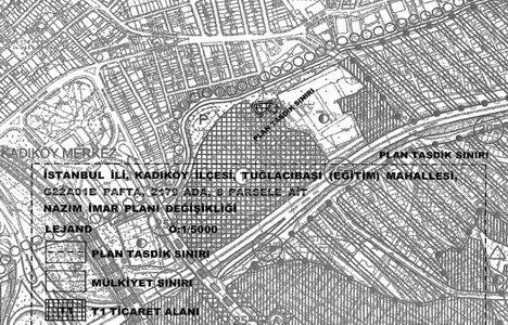 Kadıköy Eğitim Mahallesi nde park alanı, ticaret alanına alınıyor!