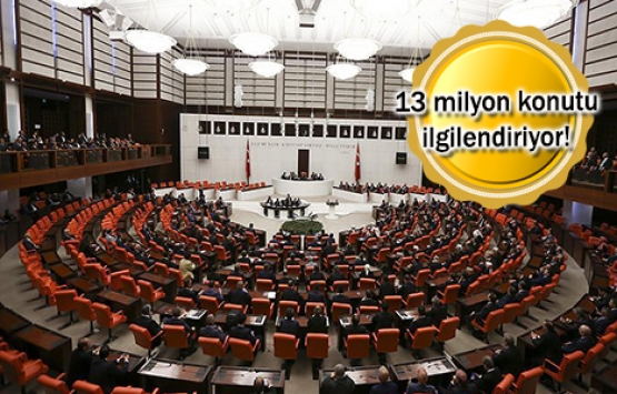 İmar barışı bugün TBMM Genel Kurulu'nda!