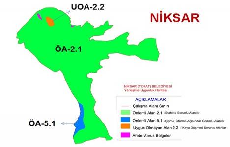 Tokat Erbaa, Niksar ve Reşadiye de riskli alanların Mikrabölgeleme Etütleri yapıldı!