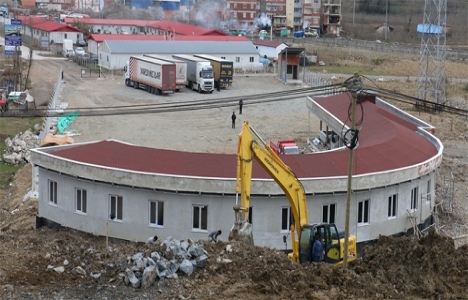 Ordu Kamyon Garajı'nın yüzde 85'i tamamlandı!