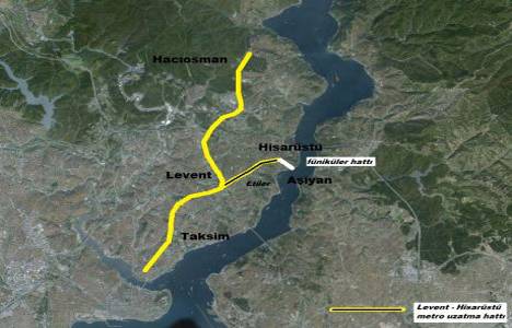 Levent Rumeli Hisarüstü metro hattı!