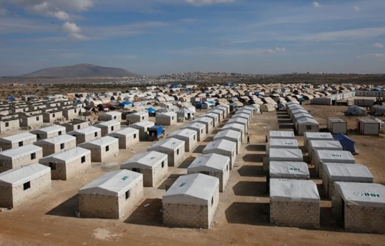 İdlib de 450 briket ev inşa edildi!