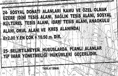 Başakşehir Ayazma plan notu değişikliği askıda!