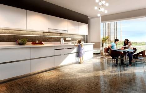 Golfkent örnek daire!