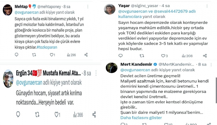 Prof. Dr. Ahmet Ercan: "Yer kötü, yapı kötü, depremler durmayacak"