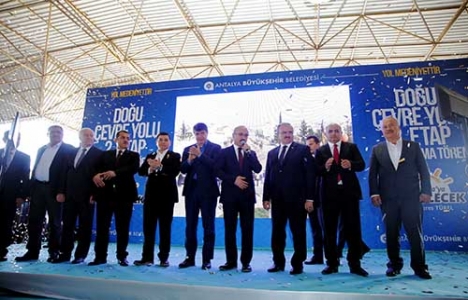 Antalya Doğu Çevreyolu 2’nci etabının temeli atıldı!