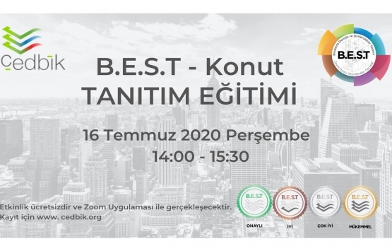 ÇEDBİK Konut Tanıtım Eğitimi 16 Temmuz'da gerçekleştirilecek! 