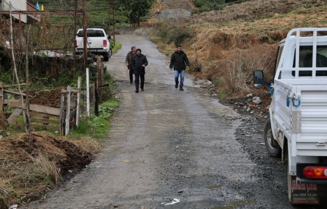 Arhavi'nin yolları betonlanıyor!