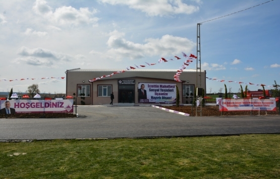 Çatalca İzzettin Mahallesi Sosyal Tesisi açıldı!