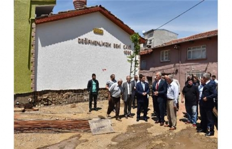 Bursa Değirmenlikızık Cami çevresindeki binalar kamulaştırıldı!