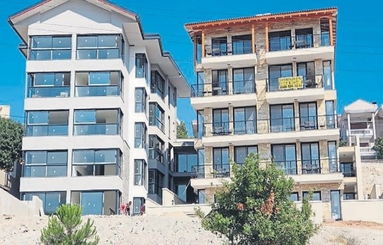 Aybars Yıldırım otel inşaatı ruhsatıyla apartman inşa etti!