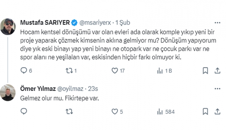 Kentsel dönüşüm işe yaramıyor mu? Mimar Önder Yılmaz dan ezber bozan dönüşüm açıklaması!