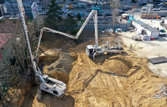 Merkez Bankası nın Levent teki arsasında camii inşaatı başladı!