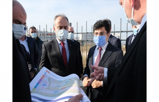 Bursa Emek-Şehir Hastanesi Raylı Sistem Hattı'nda çalışmalar başladı!