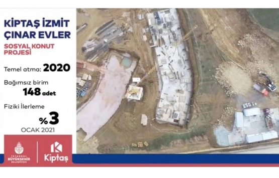 KİPTAŞ ın inşaatı devam eden 6 projesi!