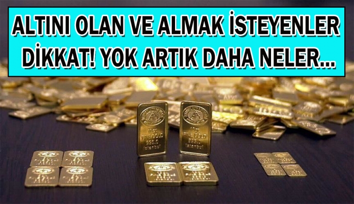 Altın bu yılın geri kalanında o rakamı görecek! Altında 6 ay sonraki bu rakamı duyan inanamadı! Yok artık daha neler!