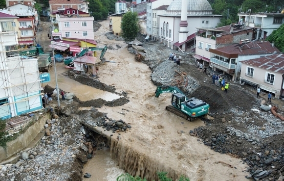 giresun sel yıkım