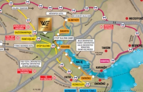 We Haliç Evleri satış fiyatları!