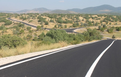 Ankara Doğanlar köy yolunun asfalt çalışmaları tamamlandı!